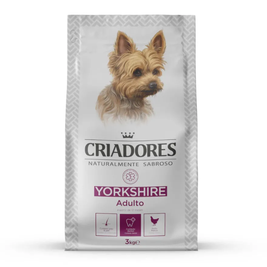 Criadores Yorkshire Terrier Frango ração para cães