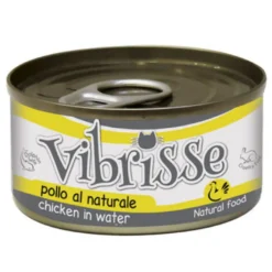 Croci Vibrisse Comida húmida de frango e camarões em lata para gatos