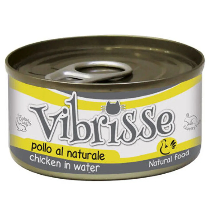 Croci Vibrisse Frango lata para gatos