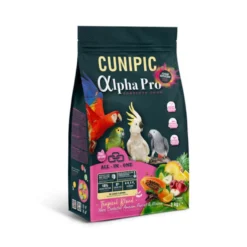 Cunipic Alpha Pro Parrots Tropical Blend Comida para Papagaios