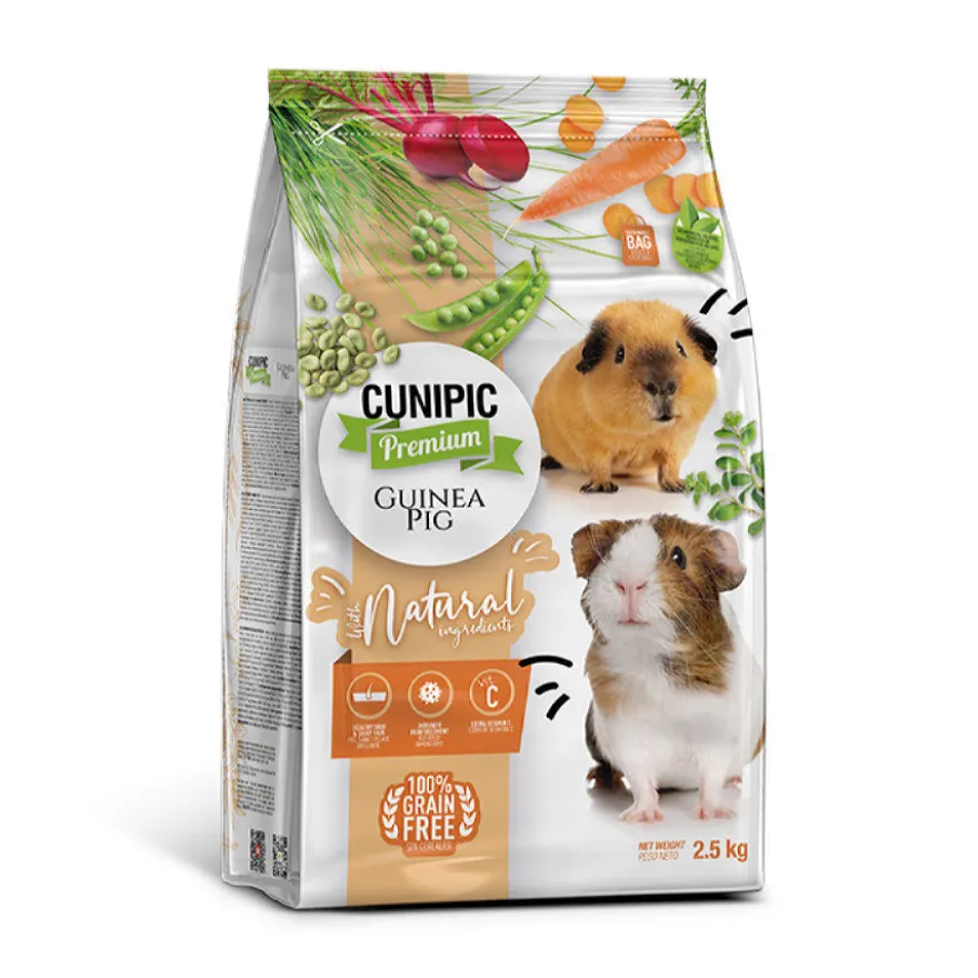 Cunipic Premium Guinea Pig ração para porquinhos-da-índia