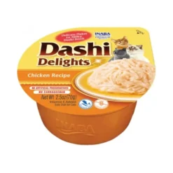 Dashi Delights Snack Cremoso de Frango em terrina para gatos