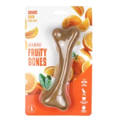 Dashi Fruity Bone Laranja Osso mastigável para cães
