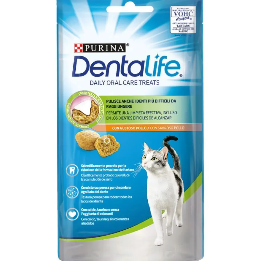Dentalife Snack Dentários Frango para gatos