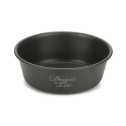 Designed by Lotte Feri Comedouro de Aço Cinza Escuro para cães
