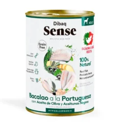 Dibaq Sense Hipoalergénico Lata de Bacalhau para cães