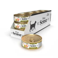 Dibaq Sense Sterilized Gain Free Porco Ibérico com Azeitonas lata para gatos
