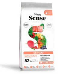 Dibaq Sense Urinary Grain Free Adulto Salmão e Atum Ração para gatos