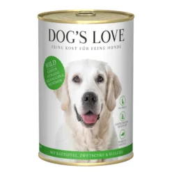 Dog's Love Adulto Veado em lata para cães
