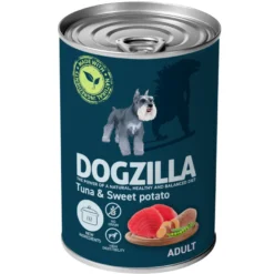Dogzilla Adult Atum e Batatas em lata para cães