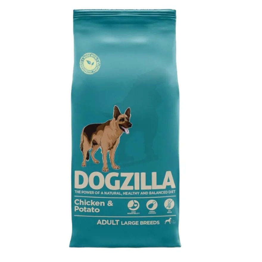 Dogzilla Grain Free Raças Grandes Adult Frango