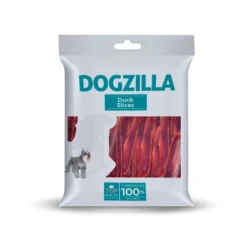 Dogzilla tiras de pato para cães