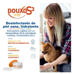 Douxo Pya Algodão Desinfetante para cães e gatos