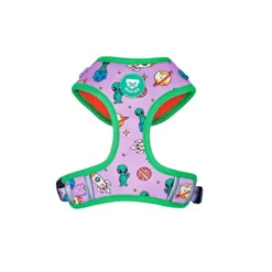 Dukier Arnês anti-puxões estampado Alien para cães