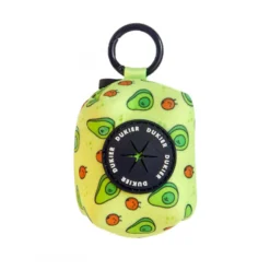 Dukier Avocado Porta-sacos com gancho para cães