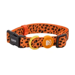 Dukier Cheetah Gold coleira para cães