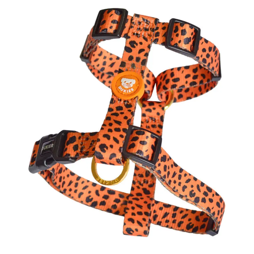 Dukier Cheetah Peitoral clássico para cães
