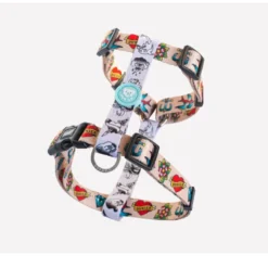 Dukier Clássico Peitoral com Estampado de Tatuagem para cães