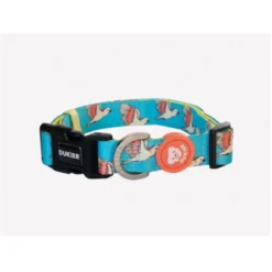 Dukier Coleira com estampado de pássaros para cães