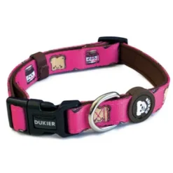 Dukier Coleira Dogtella com estampado Nutella para cães