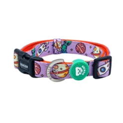 Dukier Coleira Estampada Alien para cães