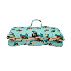 Dukier Manta de viagem com estampado de tartaruga para cães
