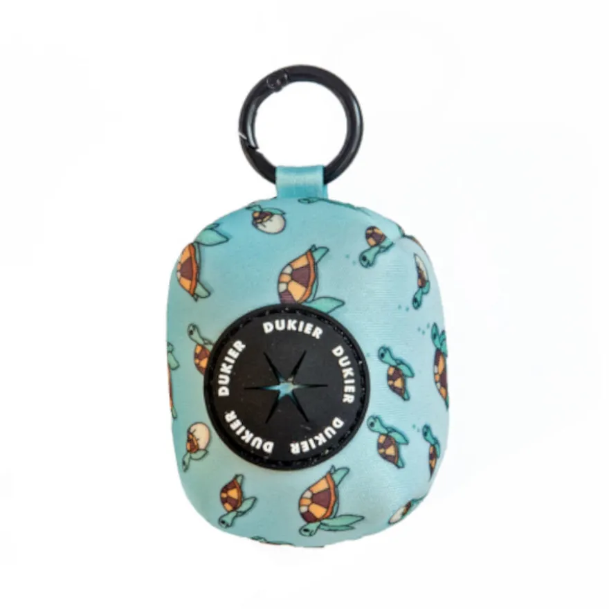 Dukier Turtle Porta-sacos com gancho para cães