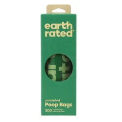 Earth Rated Bulk Single Roll Sacos Higiénicos para as fezes de cão