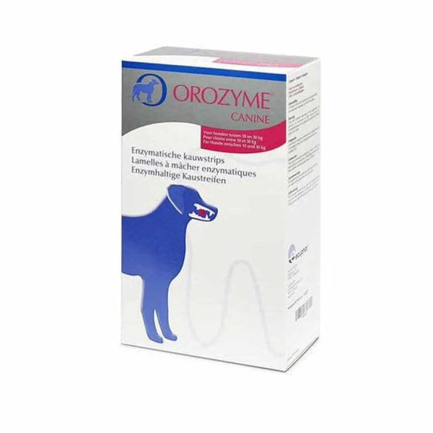 Ecuphar Orozyme Tiras Dentífricas Enzimáticas para cães de raça média