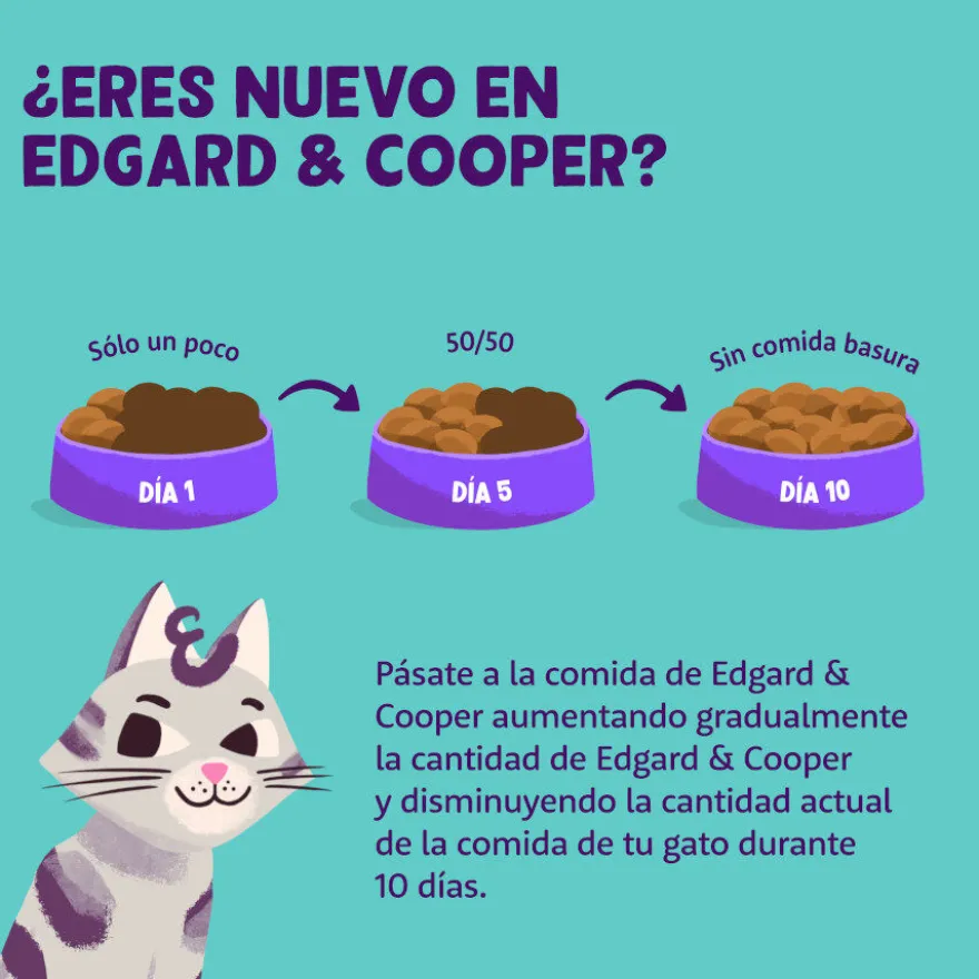 Edgard & Cooper Adult Frango Orgânico em Patê terrina para gatos