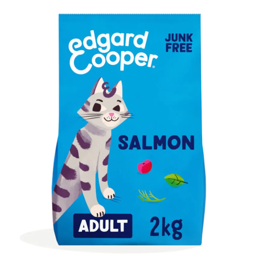 Edgard & Cooper Adult Salmão ração para gatos