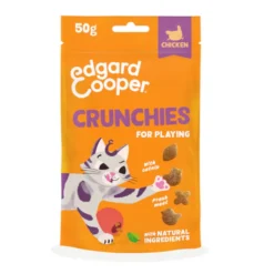 Edgard & Cooper Biscoitos Crunchies Frango para gatos