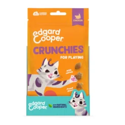 Edgard & Cooper Biscoitos Crunchies Frango para gatos