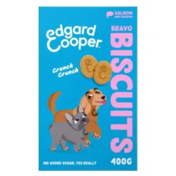 Edgard & Cooper Biscoitos de Salmão e Frango para cães