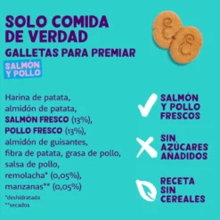 Edgard & Cooper Biscoitos de Salmão e Frango para cães