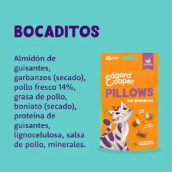 Edgard & Cooper Bocaditos Pillows Frango para gatos
