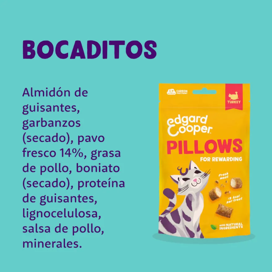 Edgard & Cooper Bocaditos Pillows Perú para gatos