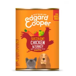 Edgard & Cooper Grain Free veado e pato lata para cães