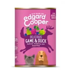 Edgard & Cooper Grain Free vitela e cordeiro lata para cães