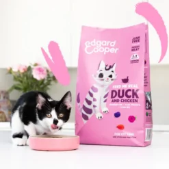 Edgard & Cooper Kitten Pato e Frango ração