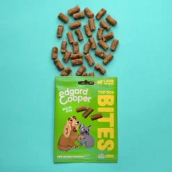 Edgard & Cooper Snacks Grandes de Borrego e Peru para cães