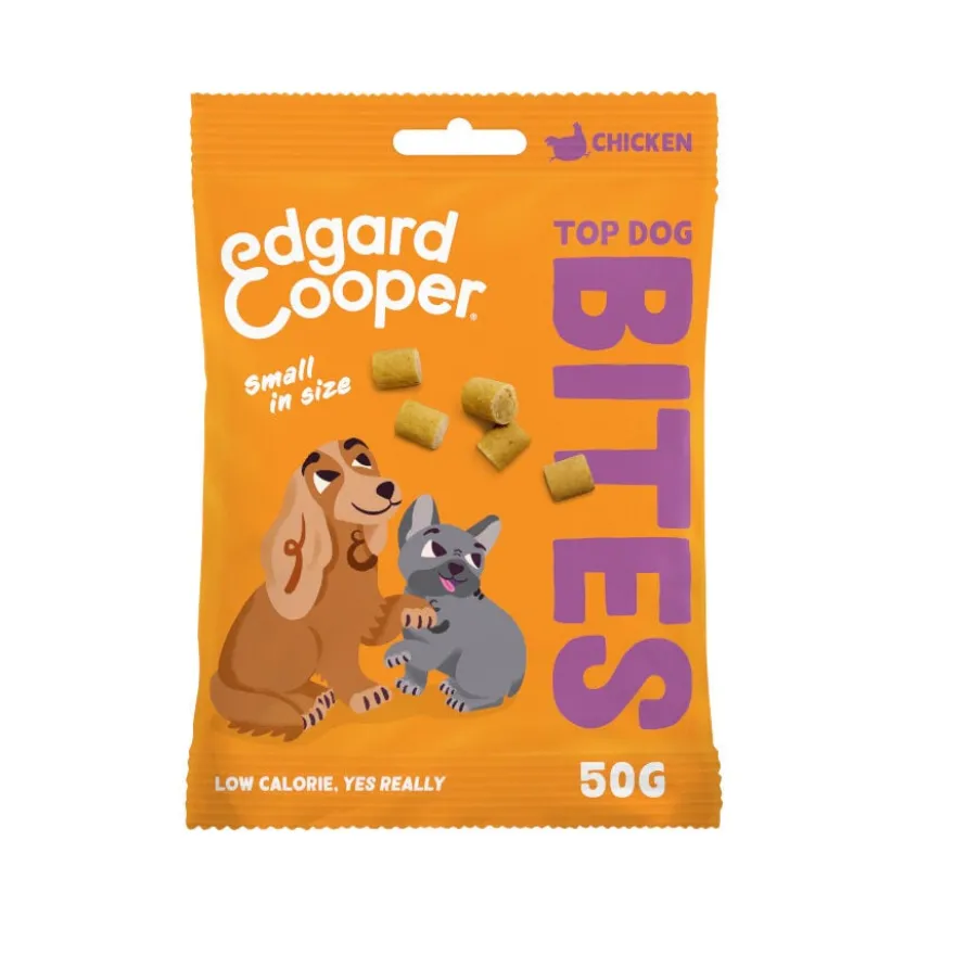 Edgard & Cooper Snacks Mini de Frango para cães