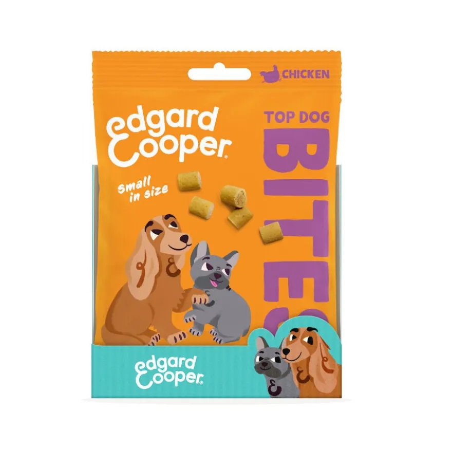 Edgard & Cooper Snacks Mini de Frango para cães