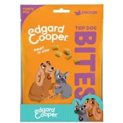 Edgard & Cooper Snacks Mini de Frango para cães