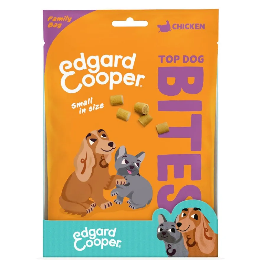 Edgard & Cooper Snacks Mini de Frango para cães