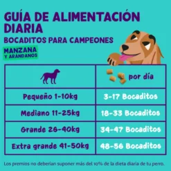 Edgard & Cooper Snacks Mini de Maçã para cães