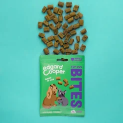 Edgard & Cooper Snacks Mini de Maçã para cães