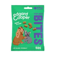 Edgard & Cooper Snacks Mini de Maçã para cães