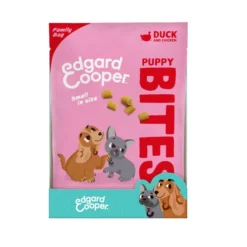 Edgard & Cooper Snacks Mini de Pato e Frango para cachorros