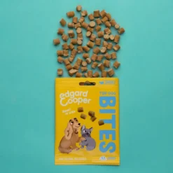 Edgard & Cooper Snacks Mini de Peru e Frango para cães